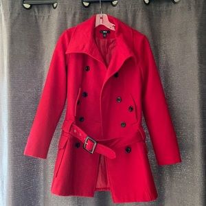 Red Trench Coat